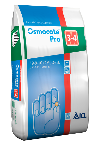 Osmocote Pro 3-4M 19-9-10+2MgO+TE 25 kg